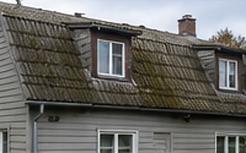 Mansard insulation project in Olaine - building condition before insulation work
